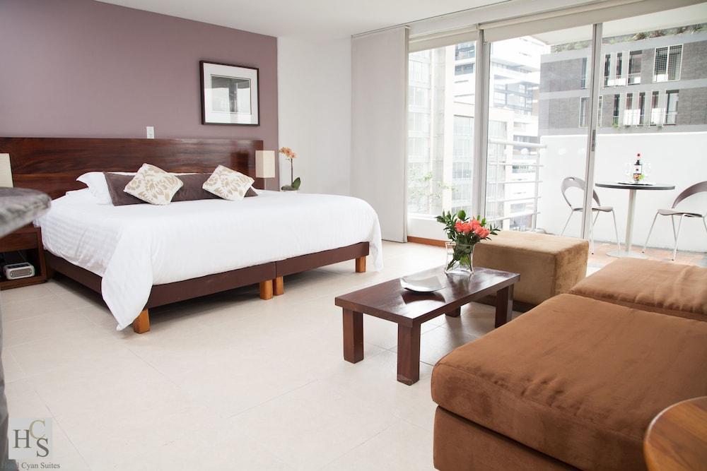 Cyan Suites Poblado By Mde Bnb Medellín Exteriör bild
